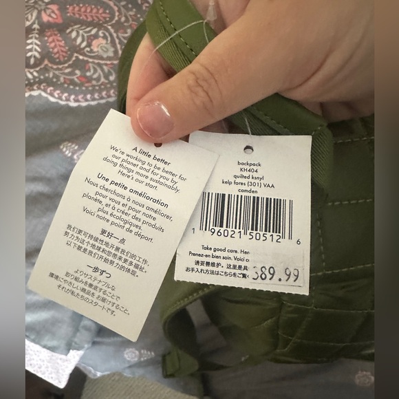 BNWT Kate Spade Camden Quilted Large Backpack - Picture 6 of 8